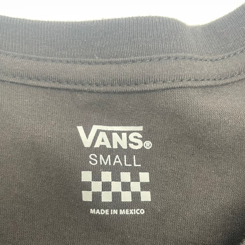 Vans Plain Black T-Shirt - Picture 3 of 5